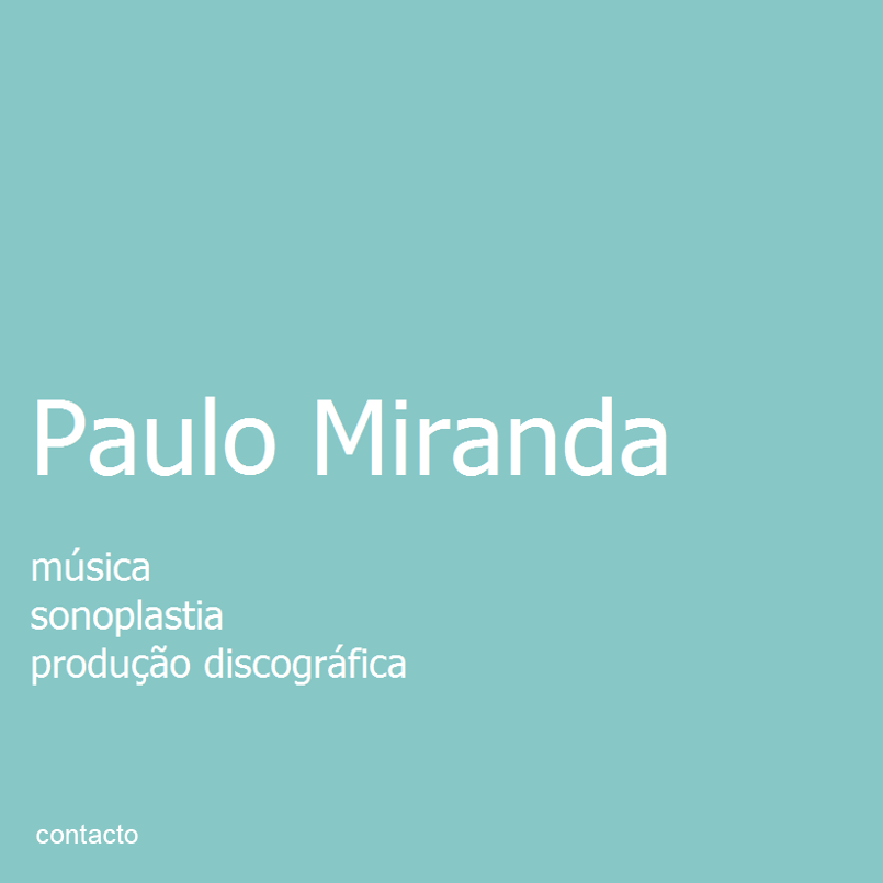 Paulo Miranda - Music Production